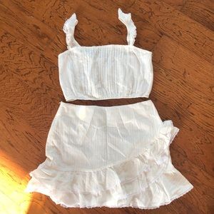 Blue blush two piece set